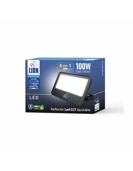Caja Reflector LED 100W CCT Lion referencia PR100W-CCT