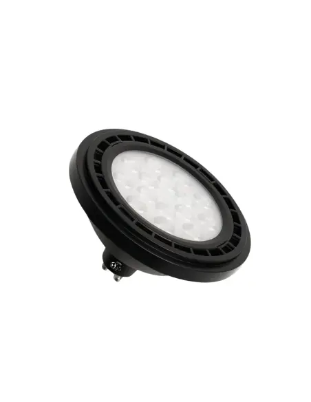 Lámpara LED AR111 12W - Luz Neutra, Base negra GU10 | Lion