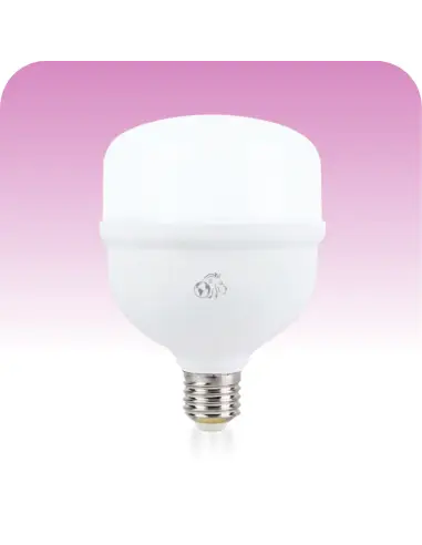 Alta potencia LED automático 50W fotocélula luz fría E27 Lion