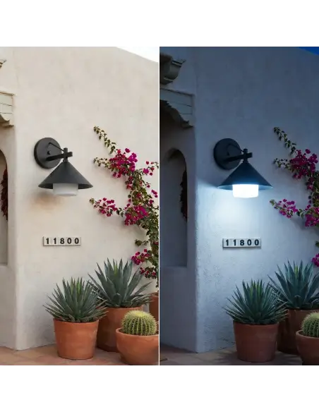 Lámpara LED Alta Potencia 50W Automática con Fotocélula Luz fría | Lion