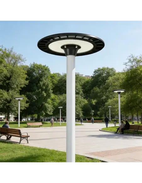 Farola LED Marvin 100W IP65 para Alumbrado Público- luz cálida | Lion