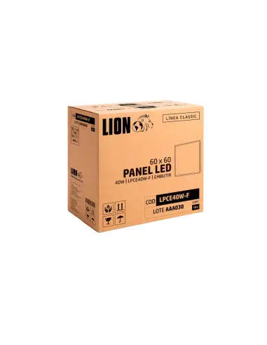 Panel de embutir LED 40W Frío [LPCE40W-F]