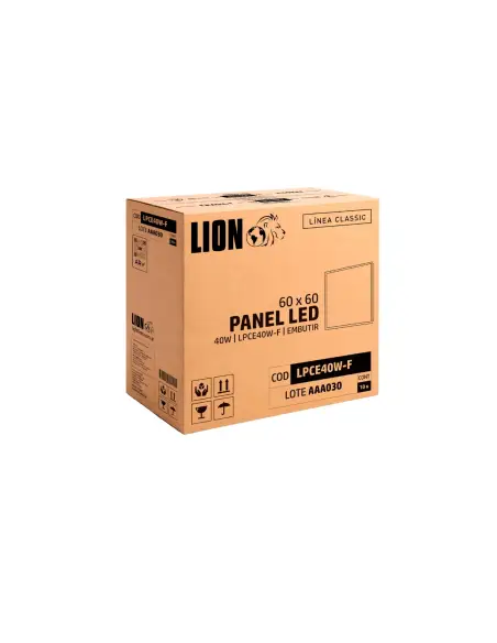 Panel de embutir LED 40W Frío [LPCE40W-F]