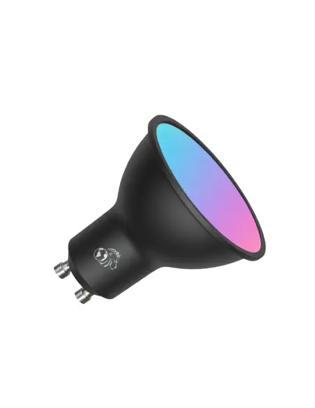 Lámpara dicroica LED 7W black RGB WiFi | Lion Argentina