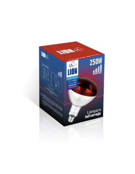 Lámpara infrarroja 250W roja [IR250W-R]