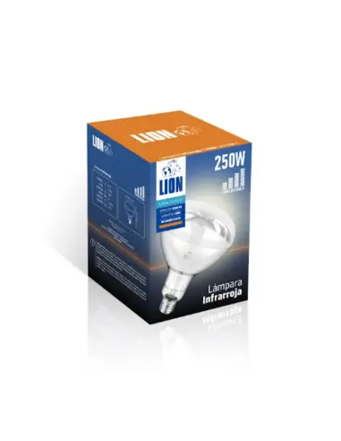 Lámpara infrarroja 250W blanca [IR250W-B]