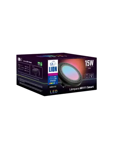Caja lámpara AR111 Smart LED 15W Lion referencia LD15W-BL-S