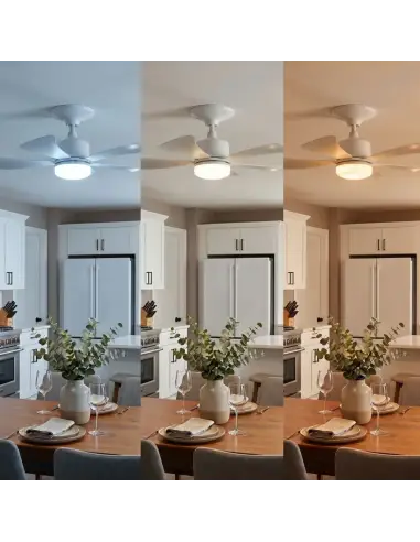 Lámpara ventilador 40W CCT [LV40W-CCT]