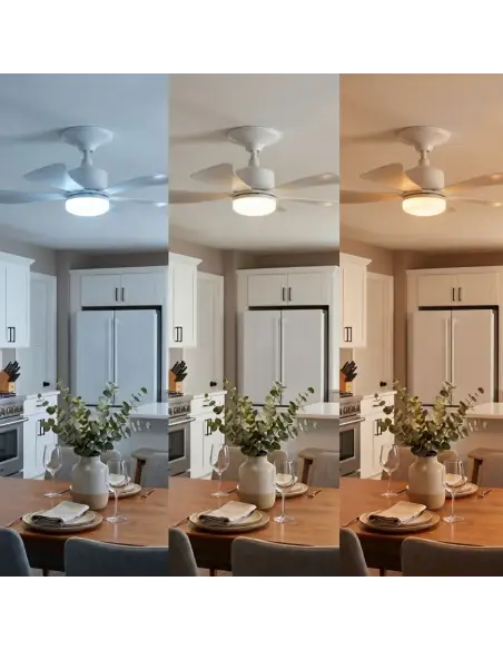 Lámpara ventilador 40W CCT [LV40W-CCT]