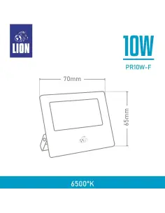 Reflector LED 10W - Exterior IP65 Alta Eficiencia | Lion 2