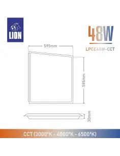 Paneles LED CCT 48W  [LPCE48W-CCT] 2