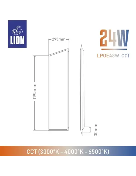 Paneles LED CCT 48W  [LPOE48W-CCT]