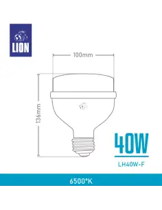 Lámpara Alta Potencia 40W Fría [LH40W-F] 2