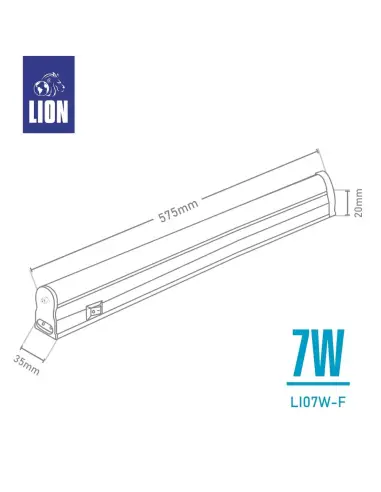 Listón interconectable 7W Fría [LI07W-F]