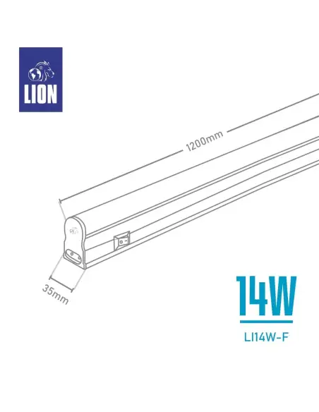 Listón interconectable 14W Fría [LI14W-F]