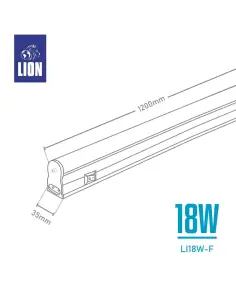Listón interconectable 18W Fría [LI18W-F] 2