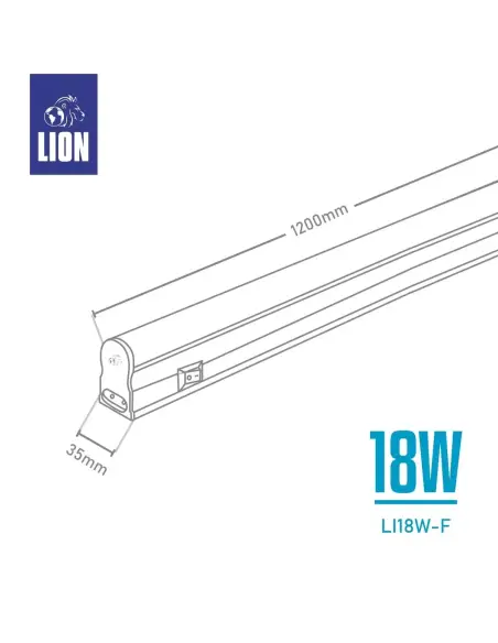 Listón interconectable 18W Fría [LI18W-F]