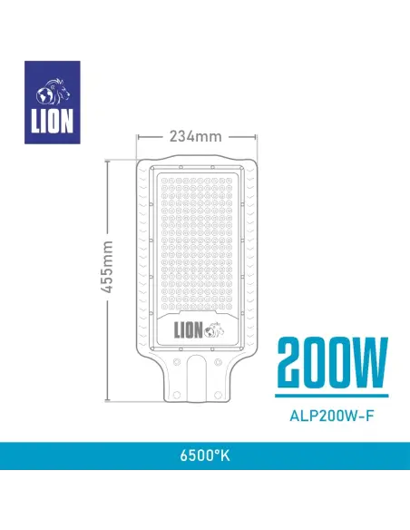 Luminaria Pública LED 200W IP65 | Alumbrado Exterior | Lion
