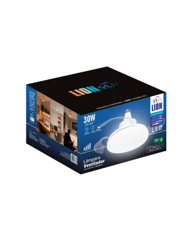 Lámpara ventilador 30W CCT [LV30W-CCT]