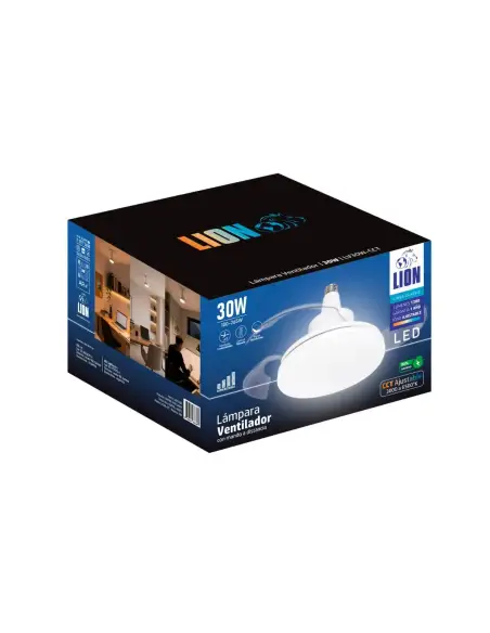 Lámpara ventilador 30W CCT [LV30W-CCT]