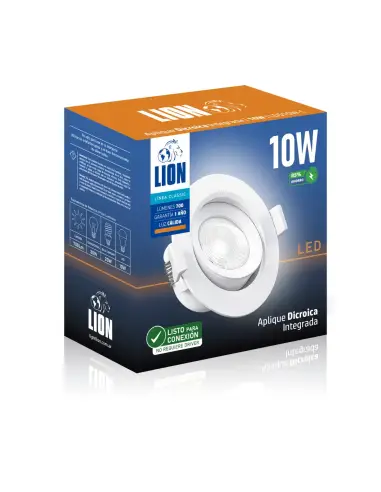 Aplique dicroica integrada 10W [LDS10W-C]