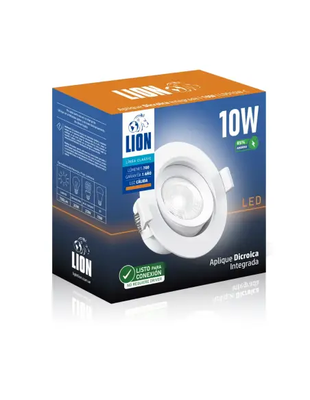 Aplique dicroica integrada 10W [LDS10W-C]