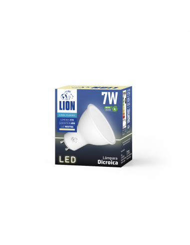 Lámpara Dicroica LED 7W Neutra [LD07W-N]