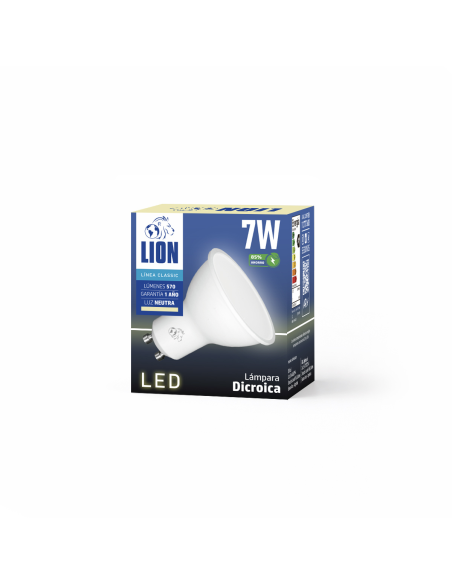 Lámpara Dicroica LED 7W Neutra [LD07W-N]