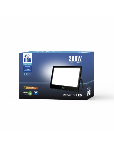 Reflector LED 200W Fría [PR200W-F]