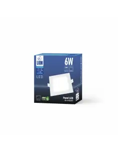 Panel de embutir LED 6W cuadrado Fría [LPCE06W-F] 2