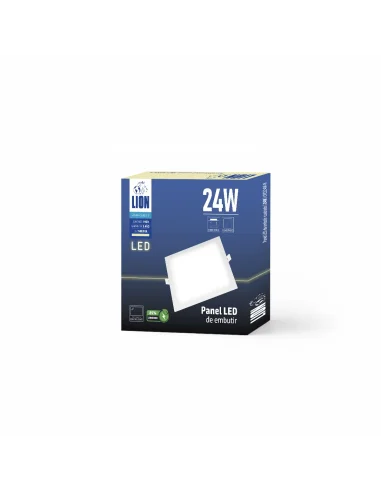 Panel de embutir LED 24W cuadrado Neutra [LPCE24W-N]
