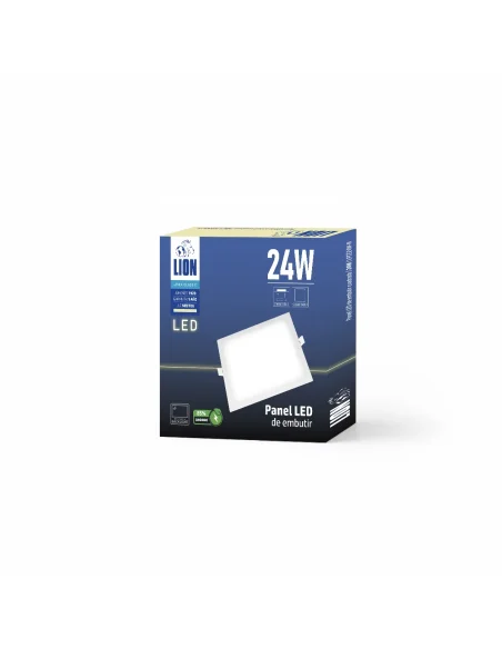 Panel de embutir LED 24W cuadrado Neutra [LPCE24W-N]