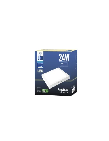Panel de aplicar LED 24W cuadrado Neutra [LPCA24W-N]