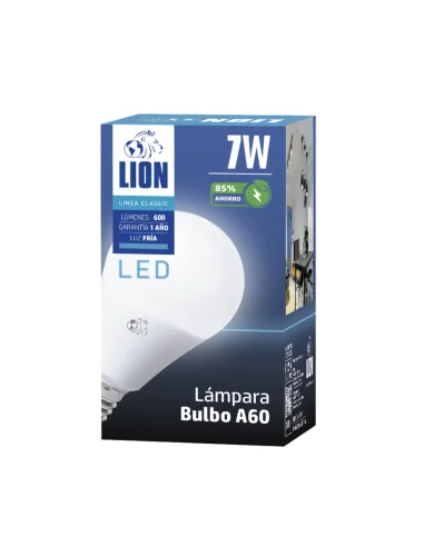 Bulbo LED 7W Fría [LA07W-F]
