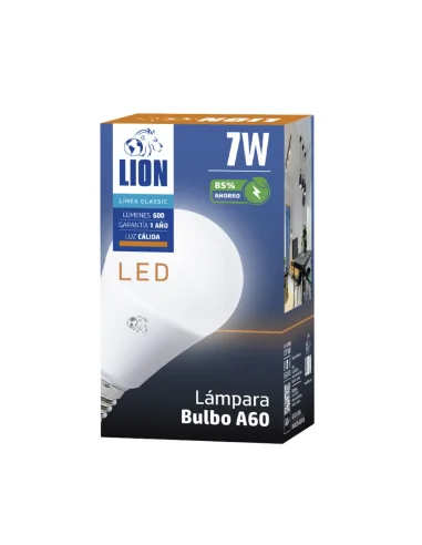Bulbo LED 7W Cálida [LA07W-C]