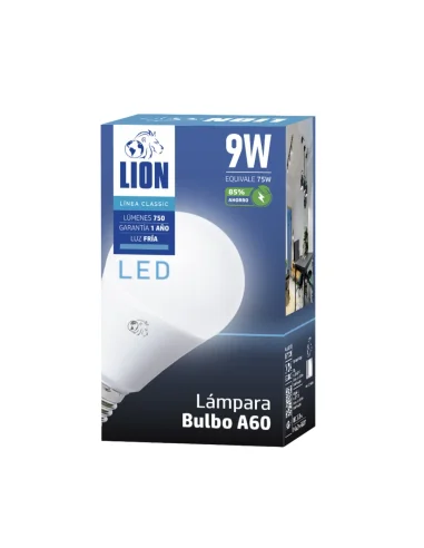 Bulbo LED 9W Fría [LA09W-F]