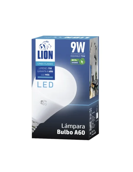 Bulbo LED 9W Fría [LA09W-F]
