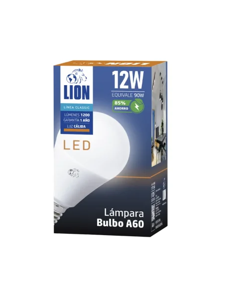 Bulbo LED 12W Cálida [LA12W-C]
