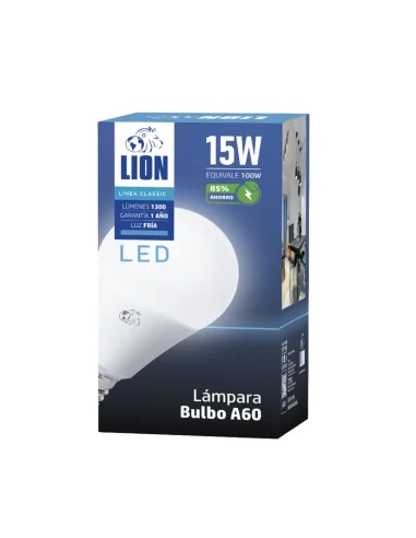 Bulbo LED 15W Fría [LA15W-F]