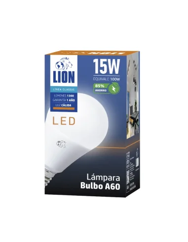 Bulbo LED 15W Cálida [LA15W-C]
