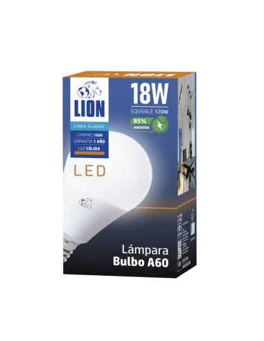 Bulbo LED 18W Cálida [LA18W-C]