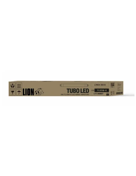 Tubo T8 LED verde 9W  [TL09W-V]
