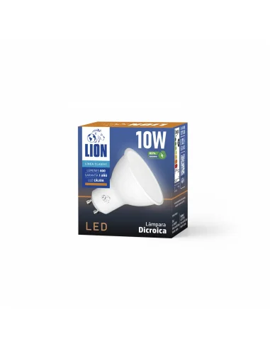 Lámapra Dicroica LED 10W Cálida [LD10W-C]
