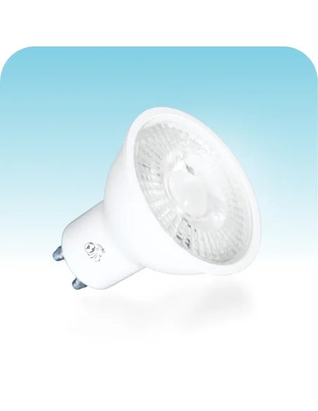 Lámpara Dicroica LED Lupa 7W Cálida [LD07W-L-C]